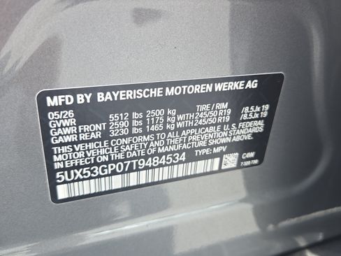 New 2026 BMW X3 xDrive30i w/ Convenience Package AWD/4WD image 21