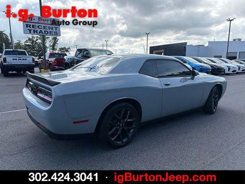 Certified 2021 Dodge Challenger SXT w/ Blacktop Package RWD image 2
