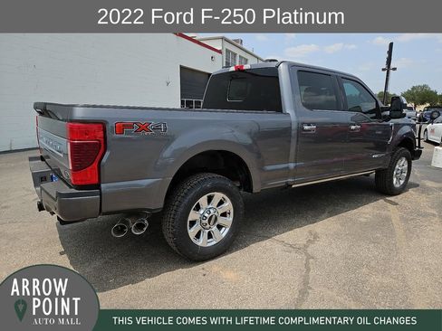 Used 2022 Ford F250 Platinum w/ FX4 Off-Road Package AWD/4WD image 12