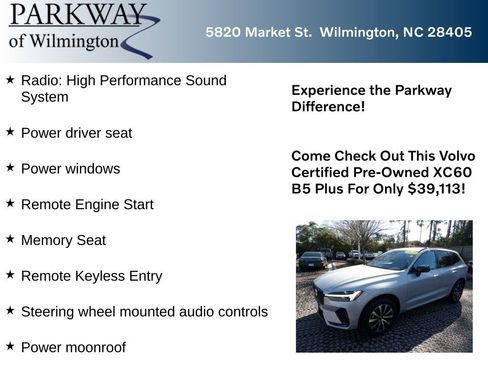 Certified 2025 Volvo XC60 B5 Plus AWD/4WD image 6