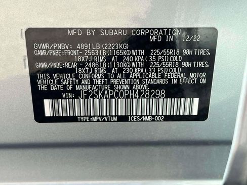 Certified 2023 Subaru Forester Limited image 15
