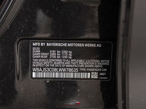 Used 2020 BMW 540i xDrive w/ Premium Package AWD/4WD image 52