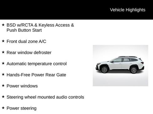 Certified 2025 Subaru Outback Premium image 8