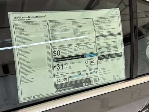 Used 2026 BMW 330i Sedan w/ Premium Package RWD image 28