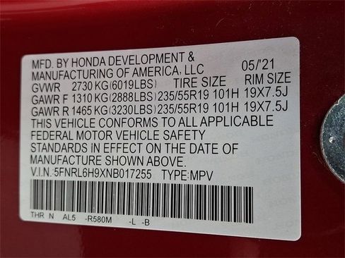 Used 2022 Honda Odyssey Elite image 27