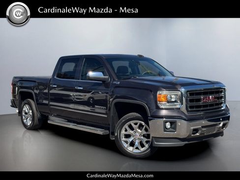 Used 2015 GMC Sierra 1500 SLT w/ SLT Crew Cab Value Package AWD/4WD image 1