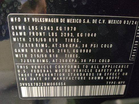 Used 2024 Volkswagen Taos SE FWD image 33