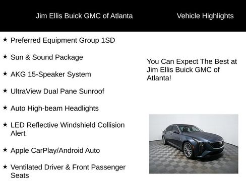 Used 2025 Cadillac CT5 Premium Luxury image 5