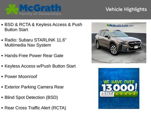 Used 2024 Subaru Outback Premium AWD/4WD image 6