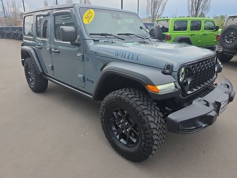 Certified 2025 Jeep Wrangler Unlimited Sport S 4xe image 7