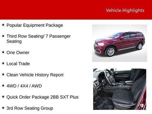 Used 2021 Dodge Durango SXT AWD/4WD image 9