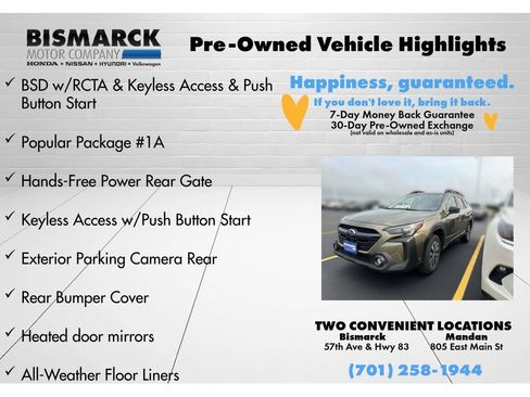 Used 2025 Subaru Outback Premium w/ Popular Package #1A AWD/4WD image 5