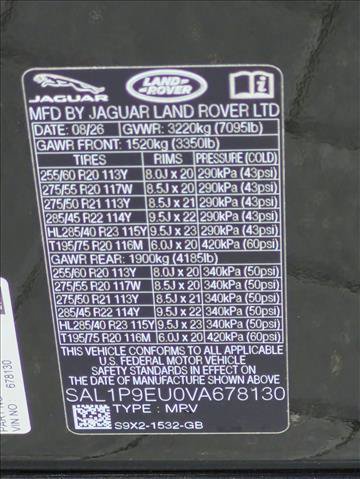 New 2027 Land Rover Range Rover Sport SE AWD/4WD image 17
