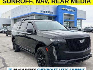 Used 2023 Cadillac Escalade ESV Sport w/ LPO, ONYX Package video 1