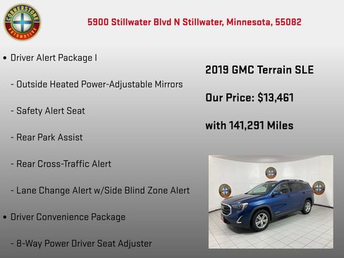 Used 2019 GMC Terrain SLE w/ Driver Convenience Package AWD/4WD image 5