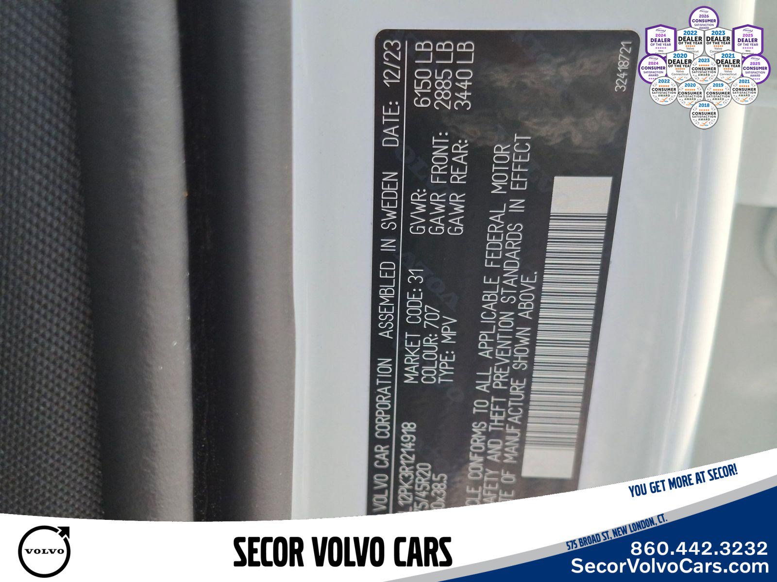 Used 2024 Volvo XC90 B5 Core w/ Protection Package Premier AWD/4WD image 32