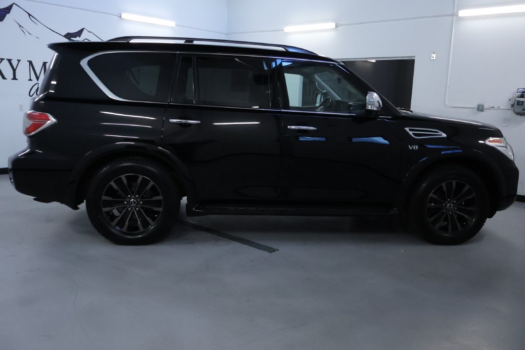 Used 2019 Nissan Armada Platinum w/ Captain's Chairs Package AWD/4WD image 9