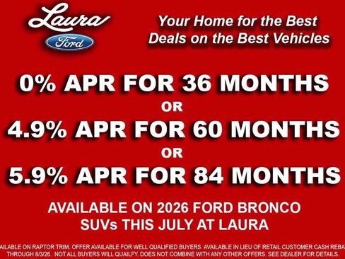 New 2026 Ford Bronco Big Bend AWD/4WD image 5