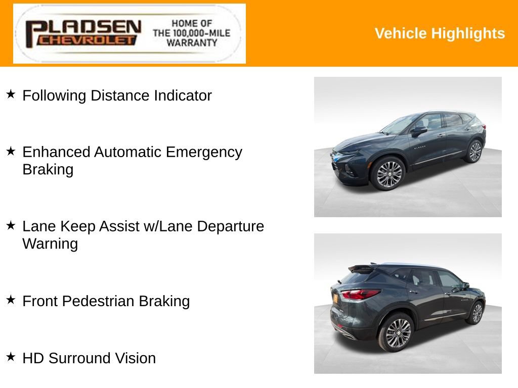 Used 2020 Chevrolet Blazer Premier w/ Driver Confidence II Package AWD/4WD image 20