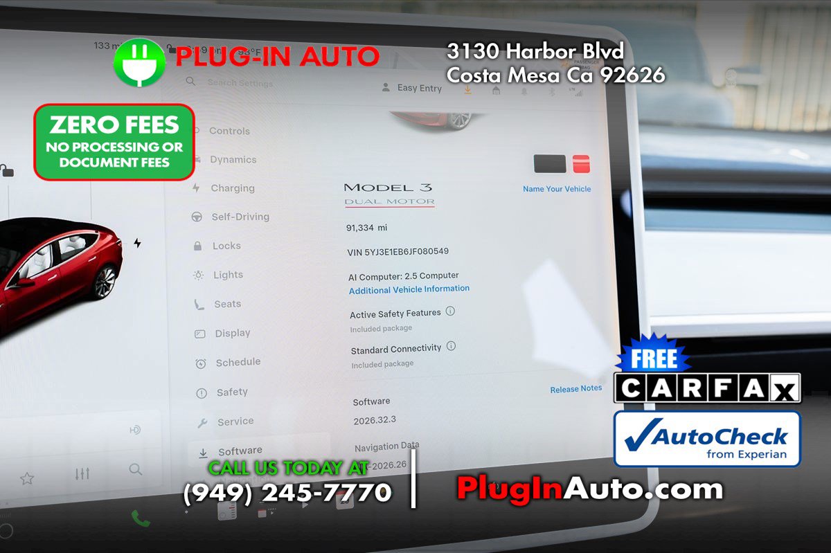 Used 2018 Tesla Model 3 Long Range AWD/4WD image 2