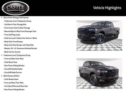 New 2026 RAM 1500 Express AWD/4WD image 3