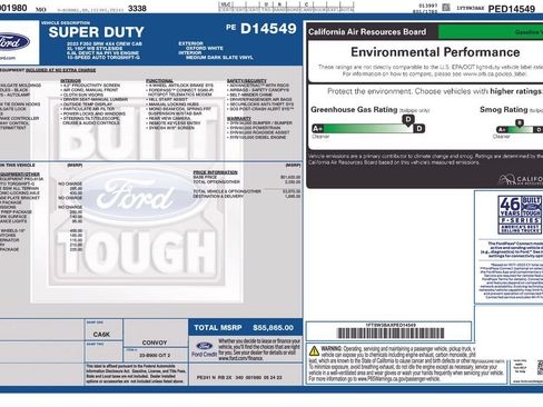 Used 2023 Ford F350 XL w/ Snow Plow Prep Package AWD/4WD image 6