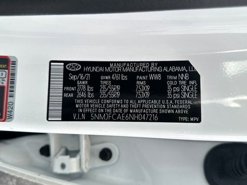 Used 2022 Hyundai Tucson SEL w/ Convenience Package image 34