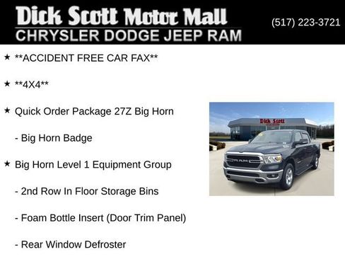 Used 2021 RAM 1500 Big Horn AWD/4WD image 9