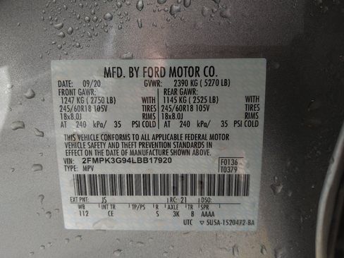 Used 2020 Ford Edge SE FWD image 33