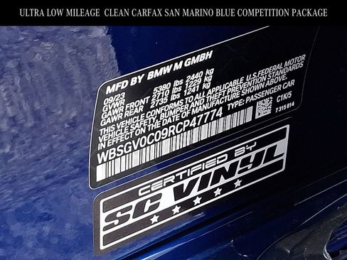 Used 2024 BMW M8 Gran Coupe xDrive Competition w/ M Carbon Exterior Package AWD/4WD image 26
