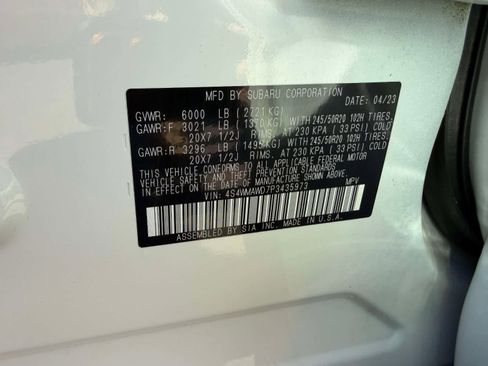 Used 2023 Subaru Ascent Touring AWD/4WD image 29