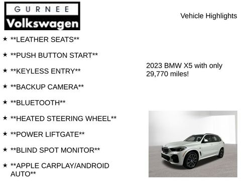 Used 2023 BMW X5 xDrive45e w/ M Sport Package image 8