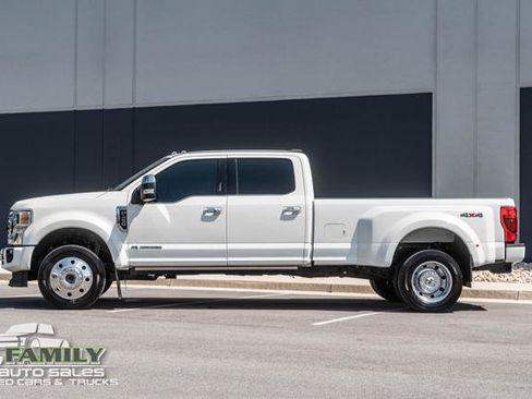 Used 2021 Ford F450 Platinum w/ Snow Plow Prep Package AWD/4WD image 4
