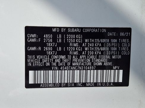 Used 2022 Subaru Outback Limited AWD/4WD image 29