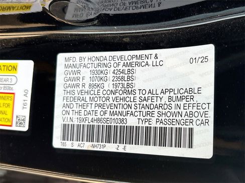 Used 2025 Honda Civic Sport image 31