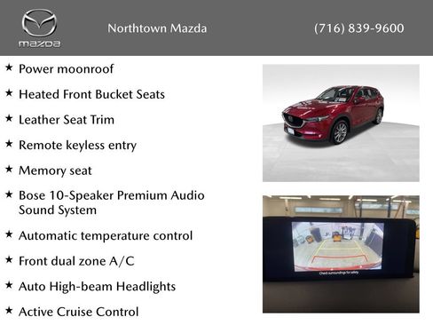 Certified 2021 MAZDA CX-5 Grand Touring AWD/4WD image 10