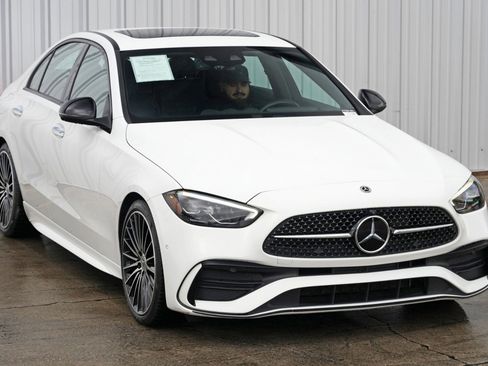 Used 2022 Mercedes-Benz C 300 Sedan w/ AMG Line w/ Night Package image 57