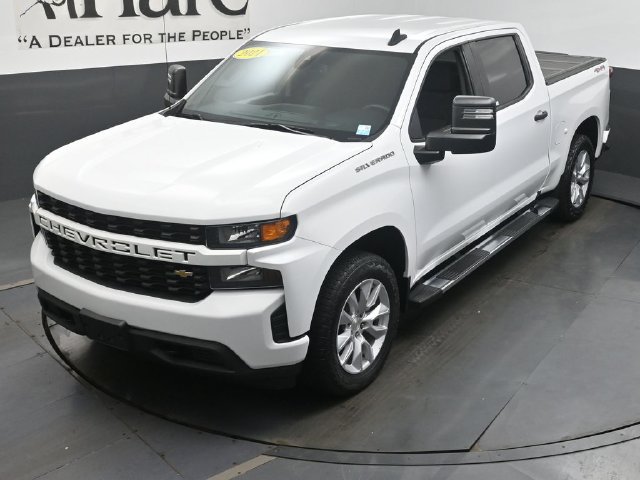 Used 2021 Chevrolet Silverado 1500 Custom w/ Custom Max Trailering Package AWD/4WD image 48