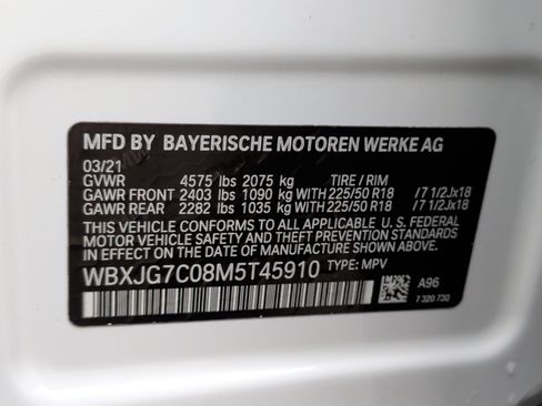 Used 2021 BMW X1 sDrive28i w/ Premium Package FWD image 41