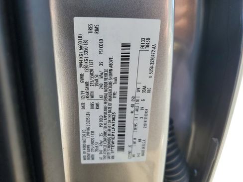 Used 2020 Ford F150 Lariat w/ Equipment Group 502A Luxury image 32