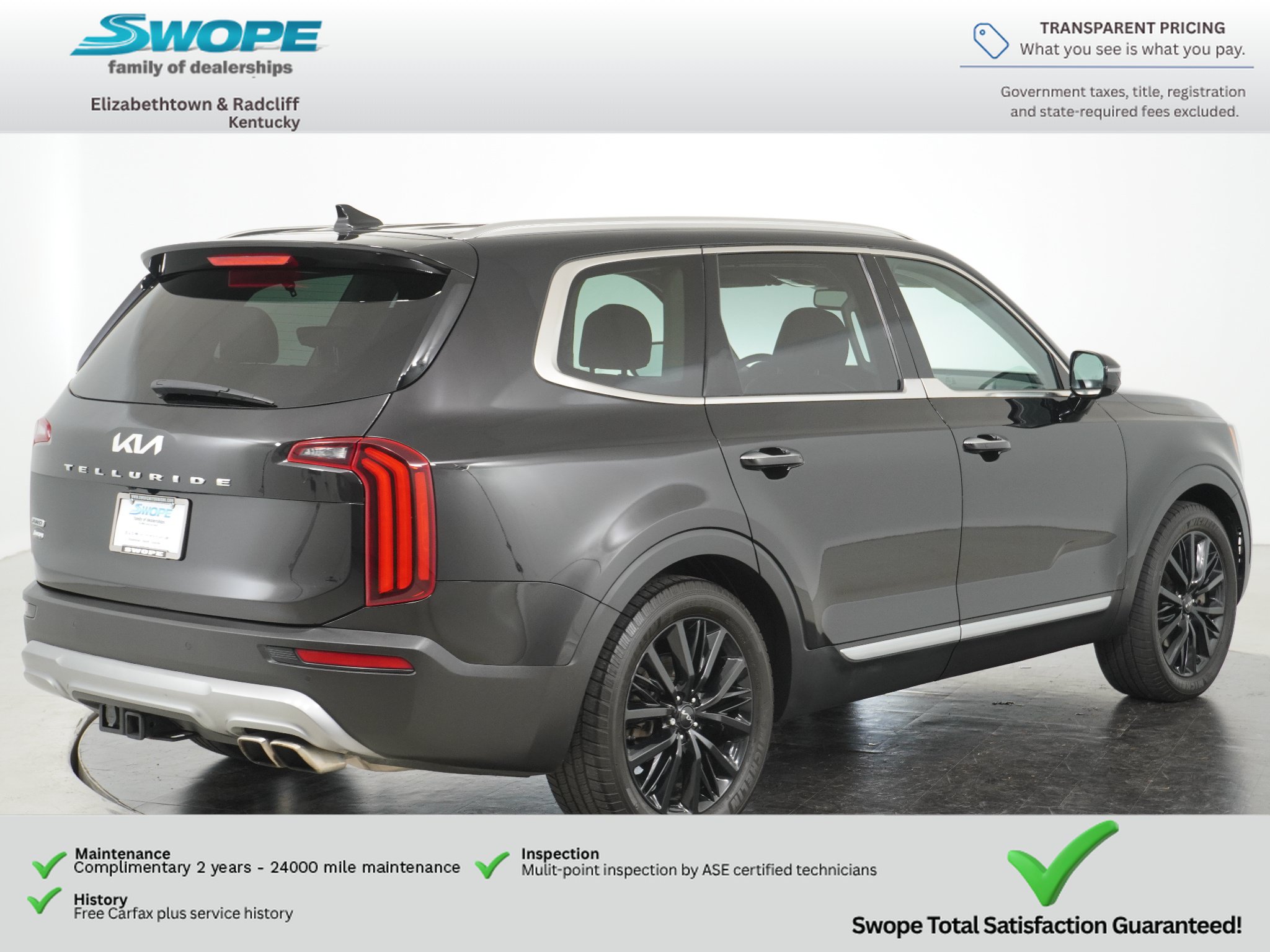 Used 2022 Kia Telluride SX w/ SX Prestige Package AWD/4WD image 3