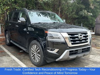 Used 2021 Nissan Armada SL w/ Captain's Chairs Package