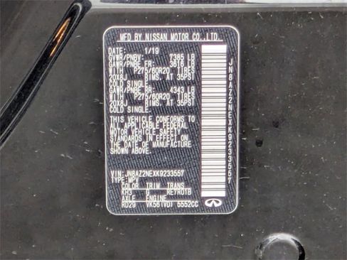 Used 2019 INFINITI QX80 Luxe image 30