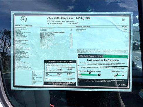 New 2026 Mercedes-Benz Sprinter 2500 image 19