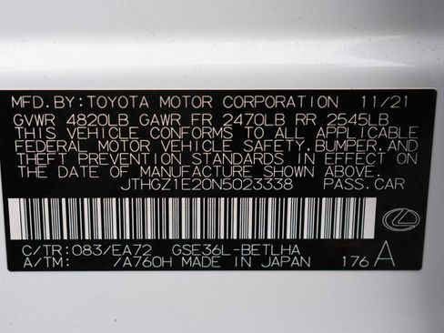 Used 2022 Lexus IS 350 F Sport image 34