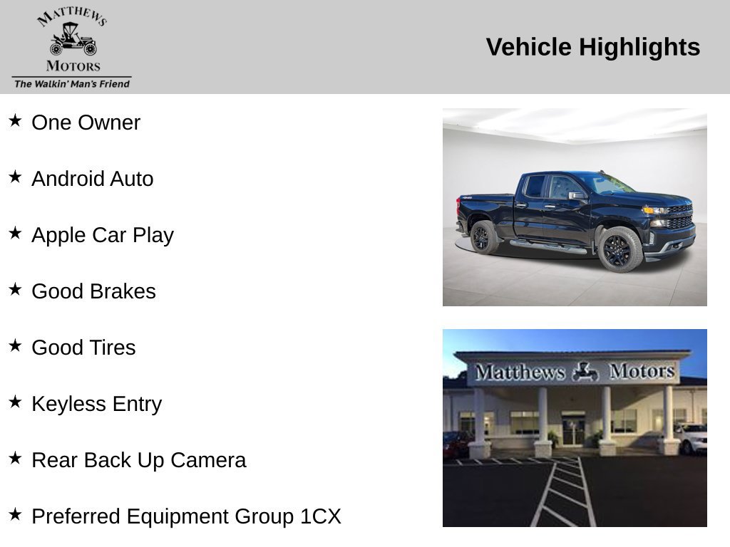 Used 2020 Chevrolet Silverado 1500 Custom w/ Rally Edition AWD/4WD image 14
