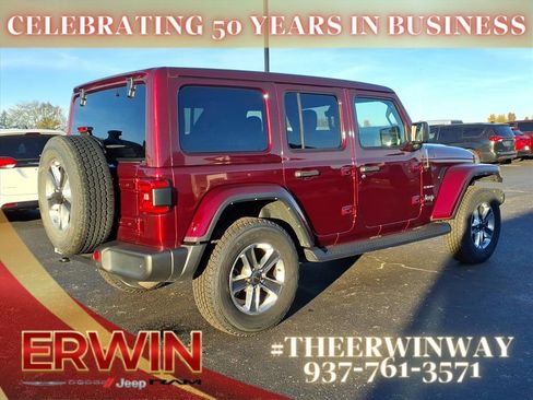 Certified 2022 Jeep Wrangler Unlimited Sahara w/ Cold Weather Group image 7