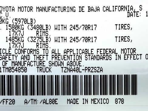 New 2026 Toyota Tacoma SR5 image 25