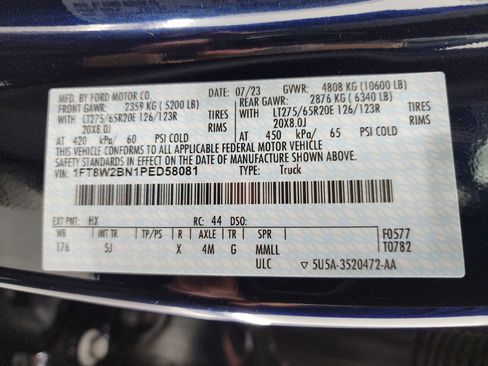 Used 2023 Ford F250 Lariat w/ Sport Appearance Package image 72