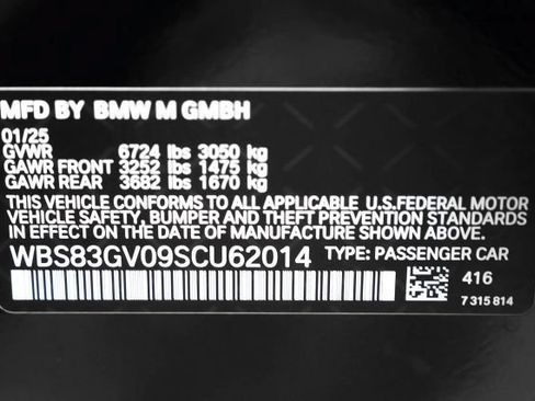 Used 2025 BMW M5 Touring w/ M Driver's Package AWD/4WD image 62